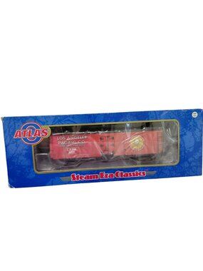 Atlas O 40’ Wood Reefer Pacific Balloon Route Road #2021 Steam Era Classics NOB